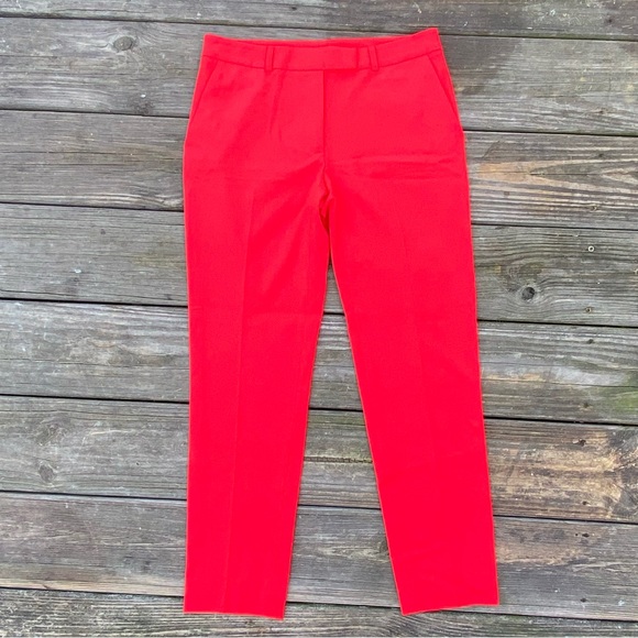 Gianni Bini Red trousers slacks professional pants size 0 - Picture 1 of 15